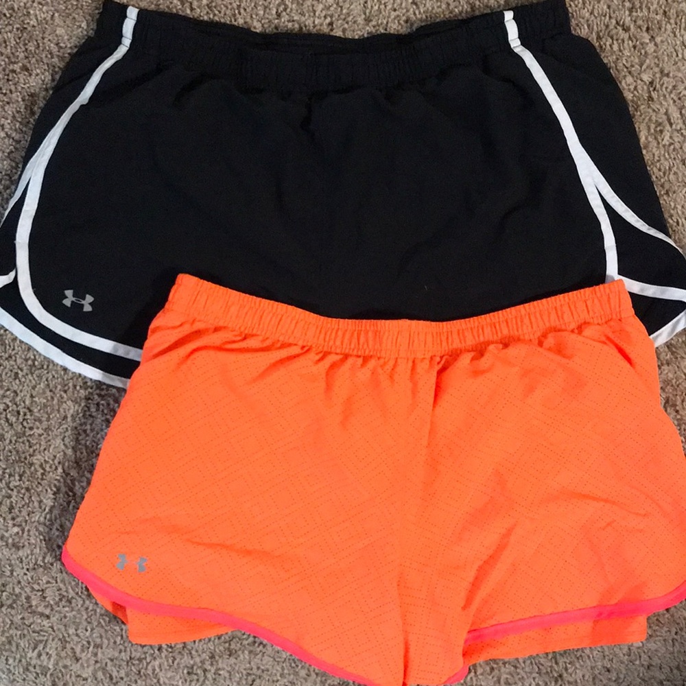 Two pairs of Under Armour shorts